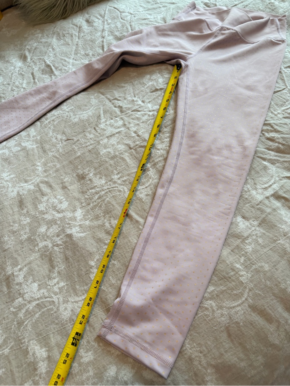 ALLFENIX Pink High-Waist Athletic Leggings, Large - Picture 5 of 11
